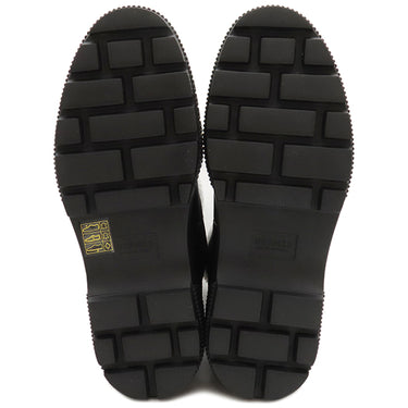 エルメス HERMES ショートブーツ ジャーニー H242070Z ブラック×エクリュ カーフ シープスキン #36 ブーツ 新品 未使用 セリエワッペン 靴 黒