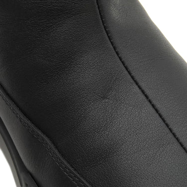 エルメス HERMES ショートブーツ ジャーニー H242070Z ブラック×エクリュ カーフ シープスキン #36 ブーツ 新品 未使用 セリエワッペン 靴 黒