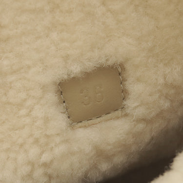 エルメス HERMES ショートブーツ ジャーニー H242070Z ブラック×エクリュ カーフ シープスキン #36 ブーツ 新品 未使用 セリエワッペン 靴 黒