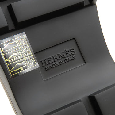 エルメス HERMES ショートブーツ ジャーニー H242069Z ブラウンフュメ×エクリュ カーフ シープスキン ヴォーヴェロア #36 ブーツ 新品 未使用 セリエワッペン 靴 茶