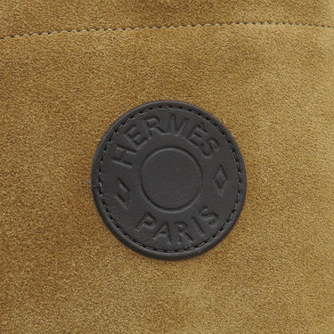 エルメス HERMES ショートブーツ ジャーニー H242069Z ブラウンフュメ×エクリュ カーフ シープスキン ヴォーヴェロア #36 ブーツ 新品 未使用 セリエワッペン 靴 茶