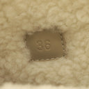 エルメス HERMES ショートブーツ ジャーニー H242069Z ブラウンフュメ×エクリュ カーフ シープスキン ヴォーヴェロア #36 ブーツ 新品 未使用 セリエワッペン 靴 茶