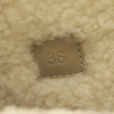 エルメス HERMES ショートブーツ ジャーニー H242069Z ブラウンフュメ×エクリュ カーフ シープスキン ヴォーヴェロア #36 ブーツ 新品 未使用 セリエワッペン 靴 茶