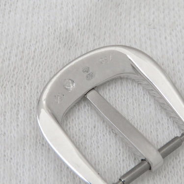 フランクミュラー FRANCK MULLER 純正 ホワイトゴールド K18WG アフターダイヤ 腕時計パーツ 尾錠 12mm幅対応 K18WG無垢 ダイヤ ピンバックル パーツ 替え 予備 スペア ホワイトゴールド