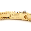 ヴァンクリーフアーペル Van Cleef & Arpels ペルレ クローバー ミディアム VCARP6X600 イエローゴールド K18YG ダイヤモンド 14038 ブレスレット 18K 750