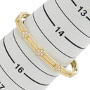 ヴァンクリーフアーペル Van Cleef & Arpels ペルレ クローバー ミディアム VCARP6X600 イエローゴールド K18YG ダイヤモンド 14038 ブレスレット 18K 750