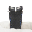 ロジェデュブイ ROGER DUBUIS エクスカリバー EX45用 ラバー バンド ネイビー ラバー 腕時計パーツ 未使用 純正 替え ベルト バネ棒 27mm ネイビー 紺