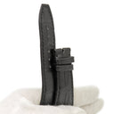 オーデマピゲ AUDEMARS PIGUET ロイヤルオーク用 クロコバンド ブラック クロコダイル 腕時計パーツ 新品同様 純正 替え ベルト ストラップ 27mm ブラック 黒