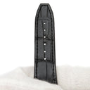 オーデマピゲ AUDEMARS PIGUET ロイヤルオーク用 クロコバンド ブラック クロコダイル 腕時計パーツ 新品同様 純正 替え ベルト ストラップ 27mm ブラック 黒
