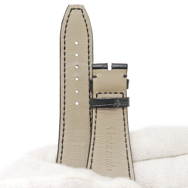 オーデマピゲ AUDEMARS PIGUET ロイヤルオーク用 クロコバンド ブラック クロコダイル 腕時計パーツ 新品同様 純正 替え ベルト ストラップ 27mm ブラック 黒