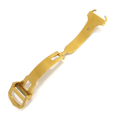 カルティエ Cartier 純正 12mm幅 イエローゴールド GP 腕時計パーツ フォールディング Dバックル パーツ 替え 交換 予備 部品 イエローGP