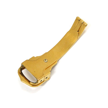 カルティエ Cartier 純正 イエローゴールド GP 腕時計パーツ 12mm幅対応 フォールディング Dバックル パーツ 替え 交換 予備 部品 イエローGP