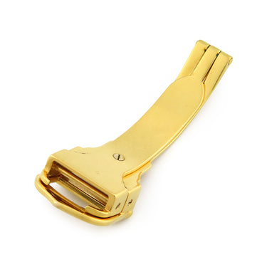 カルティエ Cartier イエローゴールド GP 腕時計パーツ 純正 12mm幅対応 フォールディング Dバックル パーツ 替え 交換 予備 部品 イエローGP