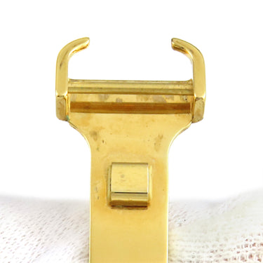 カルティエ Cartier イエローゴールド GP 腕時計パーツ 純正 12mm幅対応 フォールディング Dバックル パーツ 替え 交換 予備 部品 イエローGP