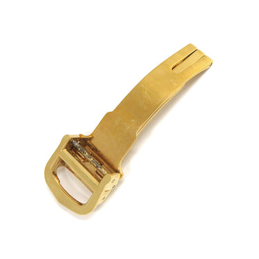 カルティエ Cartier 純正 イエローゴールド GP 腕時計パーツ 12mm幅対応 フォールディング Dバックル パーツ 替え 交換 予備 部品 イエローGP