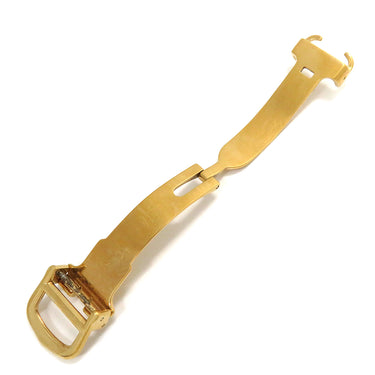 カルティエ Cartier 純正 イエローゴールド GP 腕時計パーツ 12mm幅対応 フォールディング Dバックル パーツ 替え 交換 予備 部品 イエローGP