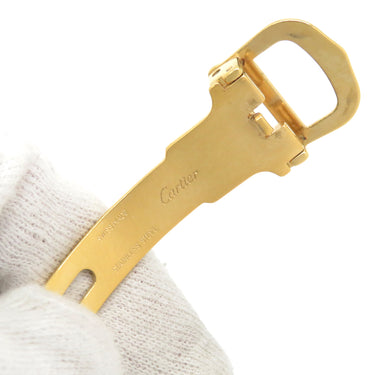 カルティエ Cartier 純正 イエローゴールド GP 腕時計パーツ 12mm幅対応 フォールディング Dバックル パーツ 替え 交換 予備 部品 イエローGP