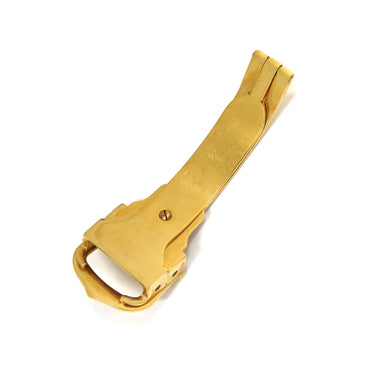 カルティエ Cartier 純正 イエローゴールド GP 腕時計パーツ 12mm幅対応 フォールディング Dバックル パーツ 替え 交換 予備 部品 イエローGP