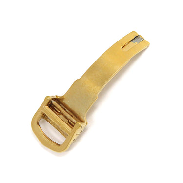 カルティエ Cartier イエローゴールド GP 腕時計パーツ 純正 12mm幅対応 フォールディング Dバックル パーツ 替え 交換 予備 部品 イエローGP