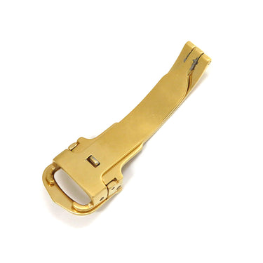 カルティエ Cartier イエローゴールド GP 腕時計パーツ 純正 12mm幅対応 フォールディング Dバックル パーツ 替え 交換 予備 部品 イエローGP