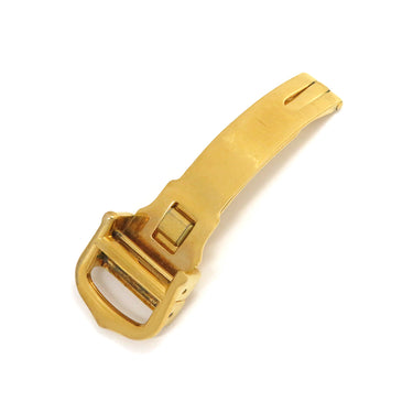 カルティエ Cartier 純正 イエローゴールド GP 腕時計パーツ 12mm幅対応 フォールディング Dバックル パーツ 替え 交換 予備 部品 イエローGP