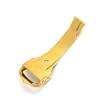 カルティエ Cartier 純正 イエローゴールド GP 腕時計パーツ 12mm幅対応 フォールディング Dバックル パーツ 替え 交換 予備 部品 イエローGP