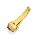 カルティエ Cartier イエローゴールド GP 腕時計パーツ 純正 12mm幅対応 フォールディング Dバックル パーツ 替え 交換 予備 部品 イエローGP