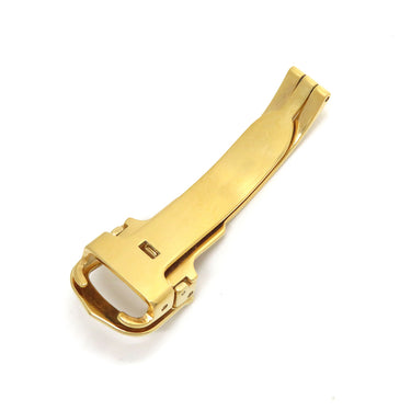 カルティエ Cartier イエローゴールド GP 腕時計パーツ 純正 12mm幅対応 フォールディング Dバックル パーツ 替え 交換 予備 部品 イエローGP