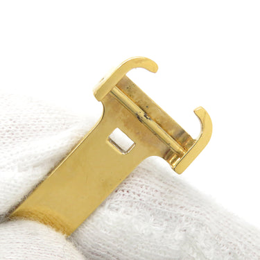 カルティエ Cartier イエローゴールド GP 腕時計パーツ 純正 12mm幅対応 フォールディング Dバックル パーツ 替え 交換 予備 部品 イエローGP