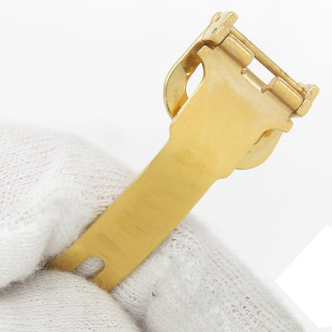 カルティエ Cartier イエローゴールド GP 腕時計パーツ 純正 12mm幅対応 フォールディング Dバックル パーツ 替え 交換 予備 部品 イエローGP