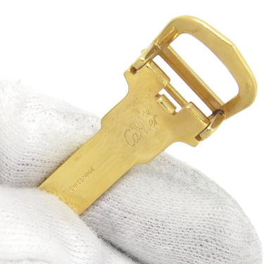 カルティエ Cartier イエローゴールド GP 腕時計パーツ 純正 12mm幅対応 フォールディング Dバックル パーツ 替え 交換 予備 部品 イエローGP