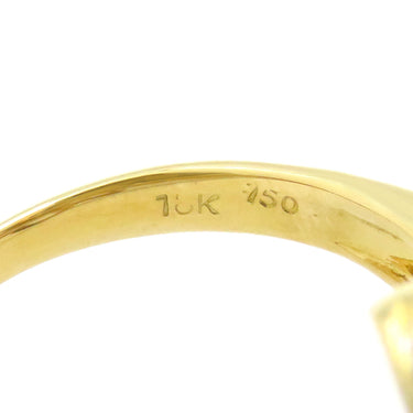 ノンブランド NON BRAND マルチカラーリング イエローゴールド K18YG リング 指輪 13号