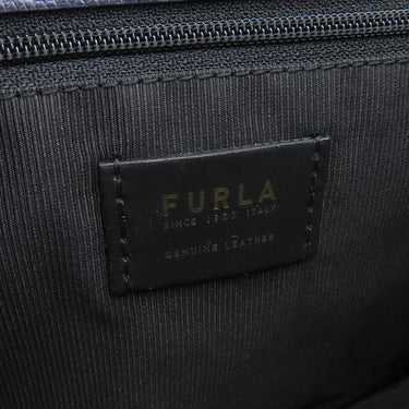 フルラ FURLA 1927 スモール 1057179 ネイビー レザー ショルダーバッグ ゴールド金具 紺 肩掛け