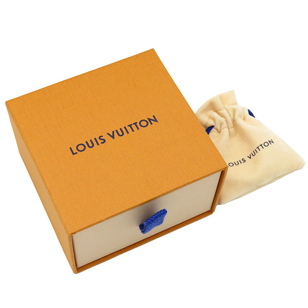 ルイヴィトン LOUIS VUITTON LV アイコニック ストラス M00609 ゴールド GP ストラス ピアス LVシグネチャー ラインストーン