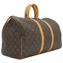 ルイヴィトン LOUIS VUITTON キーポル 45 M41428 モノグラム モノグラムキャンバス ボストンバッグ ゴールド金具 茶 ネームタグに刻印あり 鍵/パドロック欠品