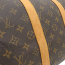 ルイヴィトン LOUIS VUITTON キーポル 45 M41428 モノグラム モノグラムキャンバス ボストンバッグ ゴールド金具 茶 ネームタグに刻印あり 鍵/パドロック欠品