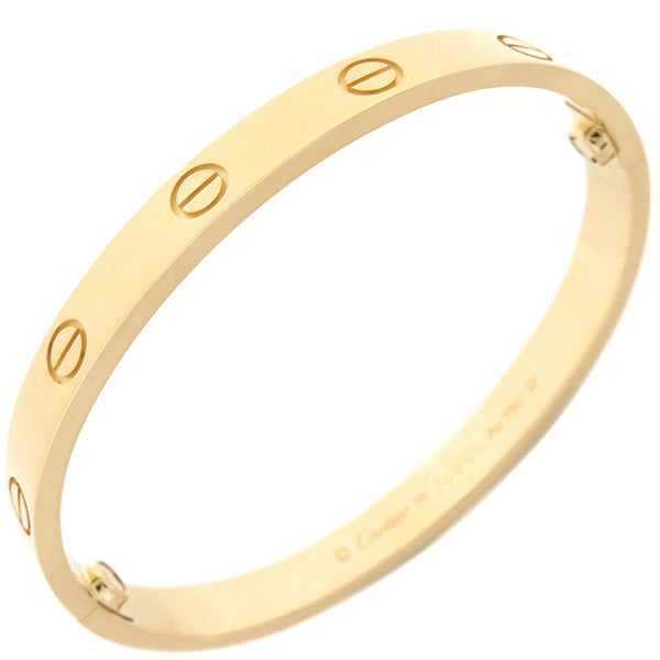 カルティエ Cartier LOVE ラブブレス B6067516 イエローゴールド K18YG #16 ブレスレット 750 18K 18金 バングル