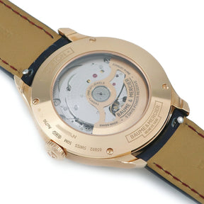 ボーム&メルシエ BAUME&MERCIER クリフトン ボーマティック デイデイト ムーンフェイズ M0A10547 自動巻き メンズ K18PG無垢 小窓