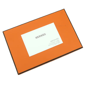 エルメス HERMES ベアンスフレ ブルー系 シェーブル 長財布 シルバー金具 新品 未使用 水色 二つ折り財布