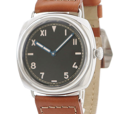 パネライ PANERAI ラジオミール 1936 PAM00249 I****/1936 手巻き メンズ I番 ローマン アラビア ブラック 夜光 ユニークダイヤル