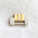 ロレックス ROLEX デイデイト トリドール(68279 BIC)用 ホワイトゴールド×イエローゴールド×ピンクゴールド K18WG K18YG K18PG 腕時計パーツ 純正 1コマ 3カラー K18WG/YG/PG 駒 プレジデントブレス 13mm