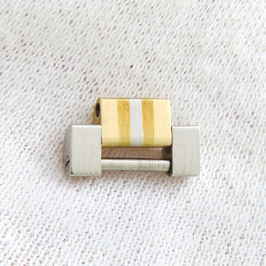 ロレックス ROLEX デイデイト トリドール(68279 BIC)用 ホワイトゴールド×イエローゴールド×ピンクゴールド K18WG K18YG K18PG 腕時計パーツ 純正 1コマ 3カラー K18WG/YG/PG 駒 プレジデントブレス 13mm