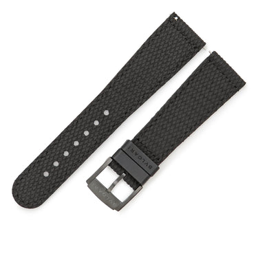 ブルガリ BVLGARI ブラック ラバー ステンレススチール 純正尾錠 腕時計パーツ 未使用 純正 替え ベルト ストラップ バンド 23ｍｍ バネ棒 尾錠付き ブラック 黒