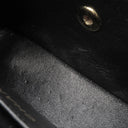 シャネル CHANEL ミニマトラッセ 17 チェーンショルダーバッグ ブラック コットン ショルダーバッグ ゴールド金具 黒 ココマーク