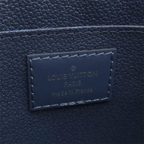 ルイヴィトン LOUIS VUITTON ポッシュ トワレ 26 M41367 アンディゴブルー エピレザー セカンドバッグ シルバー金具 クラッチバッグ 紺