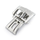 ゼニス ZENITH シルバー ステンレススチール 腕時計パーツ 新品同様 純正 18mm幅対応 Dバックル パーツ フォールディング 替え 予備 ステンレス シルバー 銀