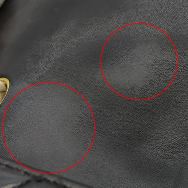 シャネル CHANEL ダイアナ 22 ブラック ラムスキン ショルダーバッグ ゴールド金具 黒 チェーンショルダー 肩掛け ヴィンテージ