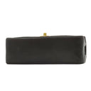 シャネル CHANEL ダイアナ 22 ブラック ラムスキン ショルダーバッグ ゴールド金具 黒 チェーンショルダー 肩掛け ヴィンテージ