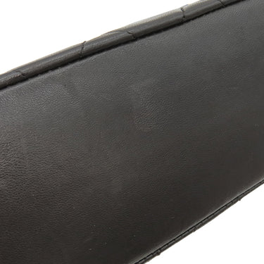 シャネル CHANEL ダイアナ 22 ブラック ラムスキン ショルダーバッグ ゴールド金具 黒 チェーンショルダー 肩掛け ヴィンテージ