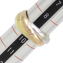 カルティエ Cartier トリニティ クラシック ホワイトゴールドXイエローゴールドXピンクゴールド K18WG K18YG K18PG #49(JP9) リング 指輪 3連 3カラー 9号